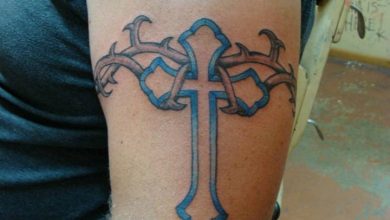 Tatuaje de cruz