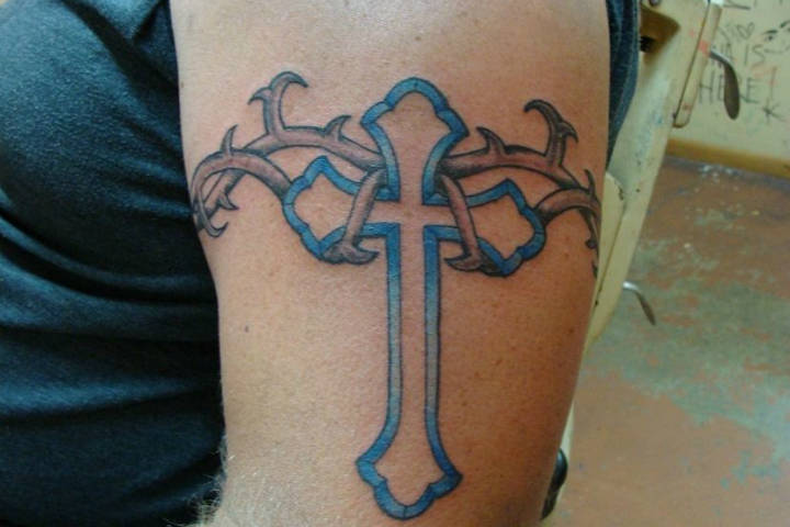 Tatuaje de cruz