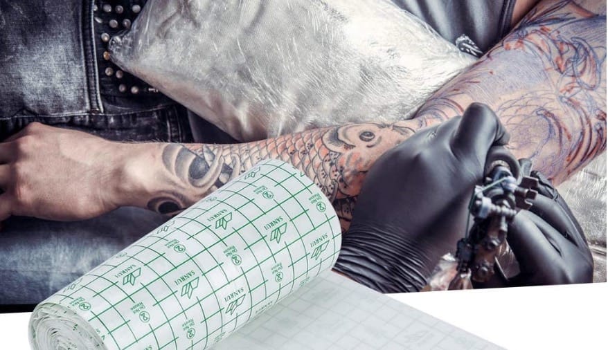 Film para Curar y proteger tatuaje